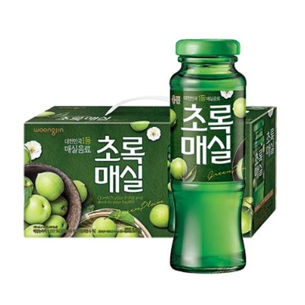 Woongjin Japanese Apricot Drink (180Ml*12*4)