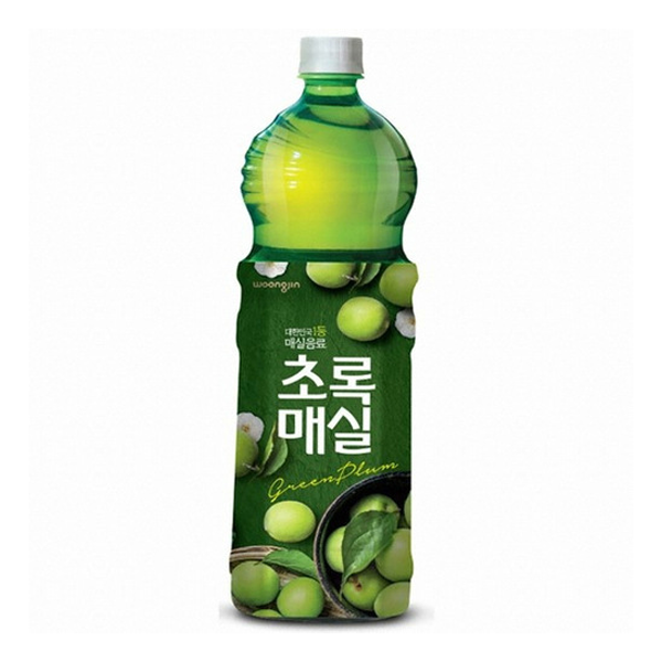 Woongjin Green Plum Drink (1.5L*12)