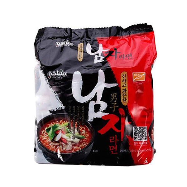 Paldo Namja Ramyun Multi (115G*5Pk*4)