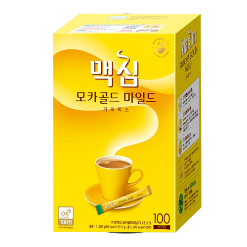 Dongsuh Maxim Coffee Mix Mocha Gold (12G*100Pk*8)