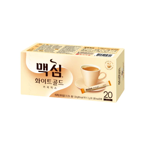 Dongsuh Maxim Coffee Mix White Gold (11.8G*20Pk*24)