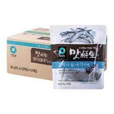 Daesang Chungjungone Anchovy Teabag For Soup (10G*8Pk*12)