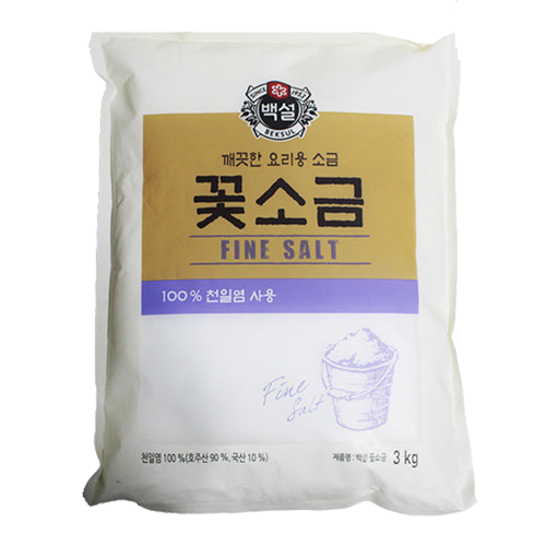 CJ Beksul Fine Salt (3Kg*6)