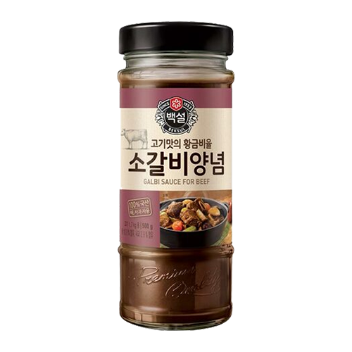 CJ Beksul Beef Rib Marinade (Meduim) (500G*12)