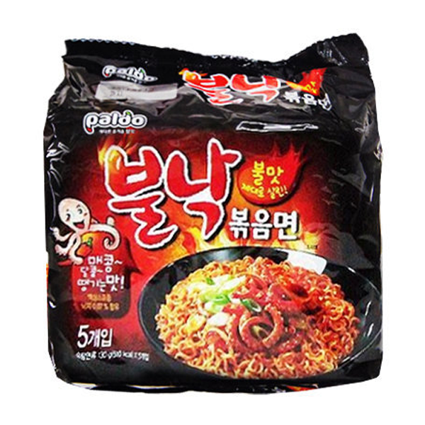 Paldo Spicy Octopus Ramyun Multi-Pack