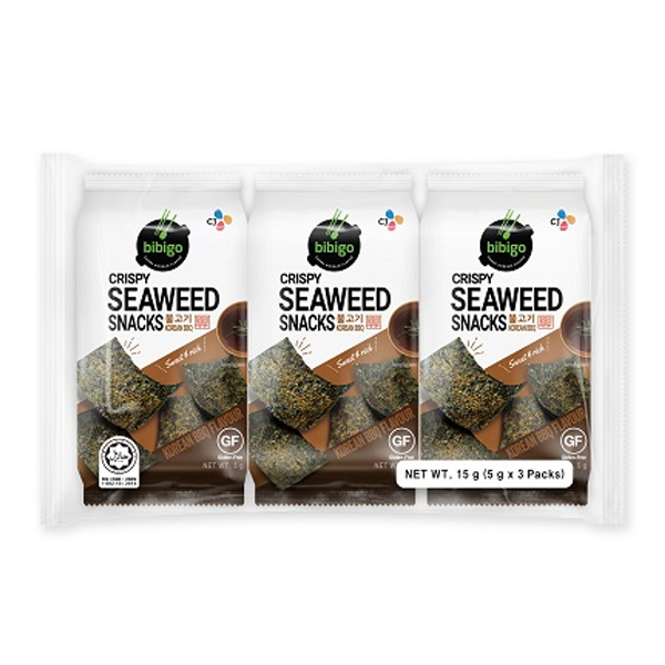 CJ Bibigo Crispy Seaweed Bbq Flavor