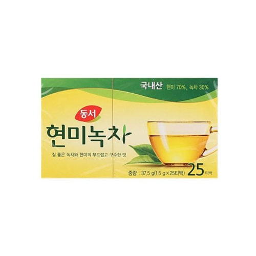 Dongsuh Brown Rice Green Tea Bag (1.5G*25Pk*18)