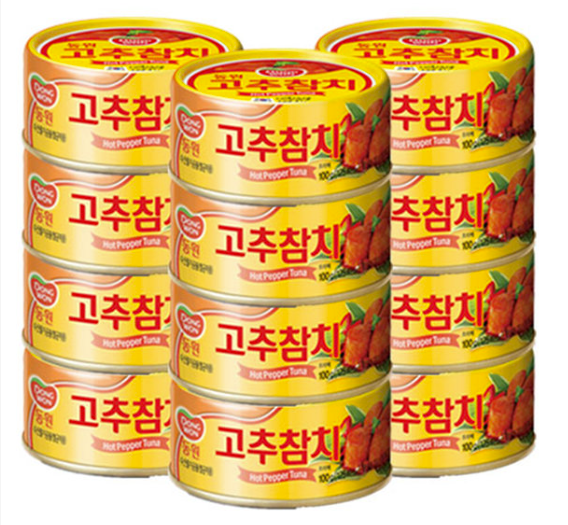 Dongwon Tuna Chilli 4 Bundle (150G*4)*12