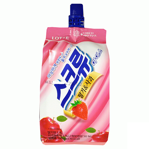 Lotte Screw Ice Pouch Multi(160ml*5ea)*4