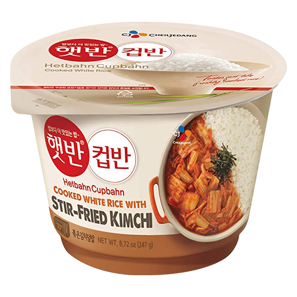 CJ Cup Rice With Stir-Fried Kimchi (247g*18)