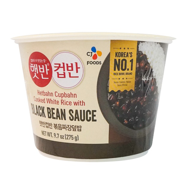 CJ Cup Rice With Black Bean Sauce(275g*18)