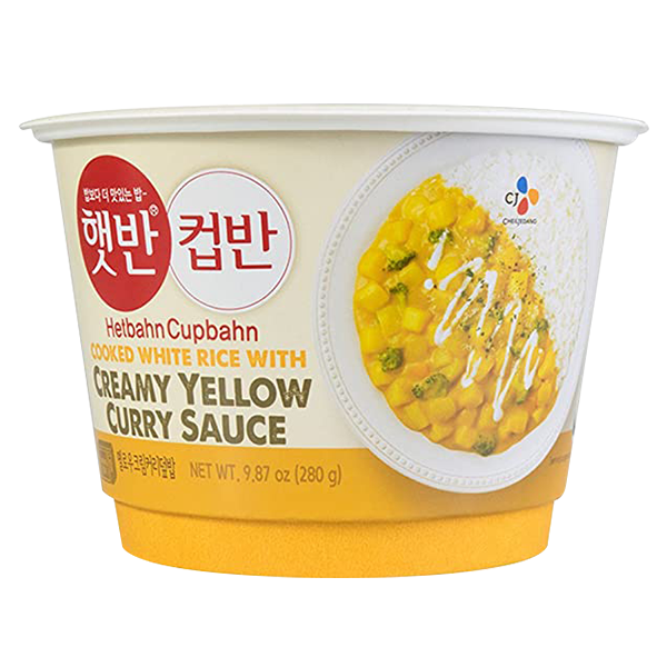 CJ Cup Rice With Yellow Curry Sauce (280G*18)