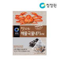 Daesang Chungjungone Dried Shrimp Flavor Soup Stock Bag (72g*12)