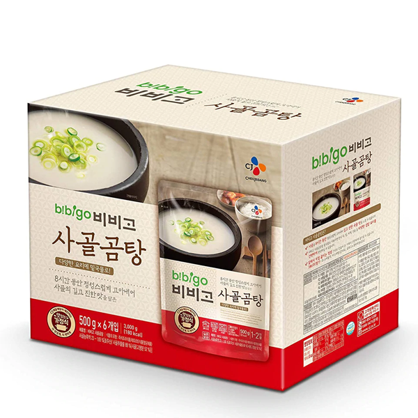 CJ Bibigo Beef Soup Stock (500g*6)*4