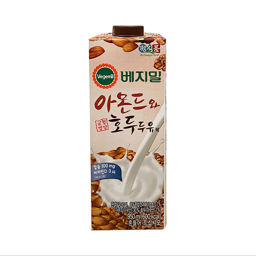 Jungfood Vegemil Almond & Walnut Soymilk (950ML*12)