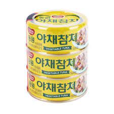 Dongwon Canned Tuna Vegetable 150g*48ea