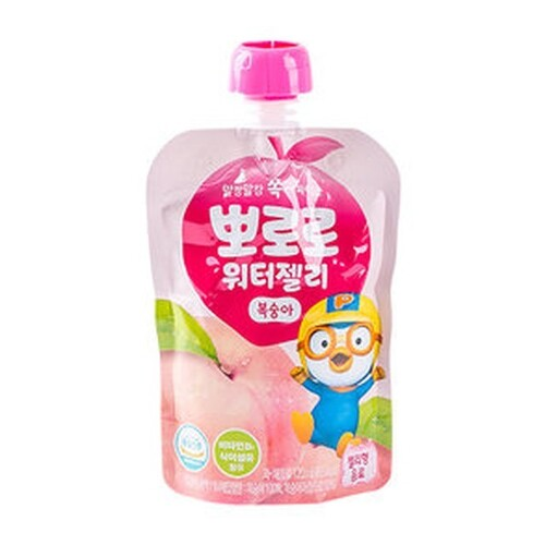 Paldo Pororo Waterjelly Peach (120ml*10*4)