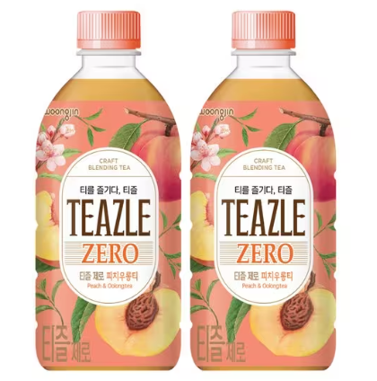 Woongjin Peach Oolong Tea ZERO (500ml*20)