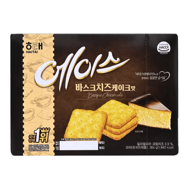 Haitai Ace cracker Basque cheese cake (364g*10)