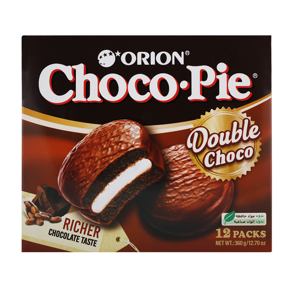 Orion Choco Pie Double Choco (30g*12Pk*8)