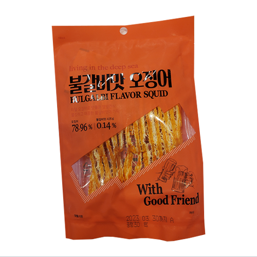 GS25 YOUUS Grilled Beef Rib flavour squid (30g*5ea)