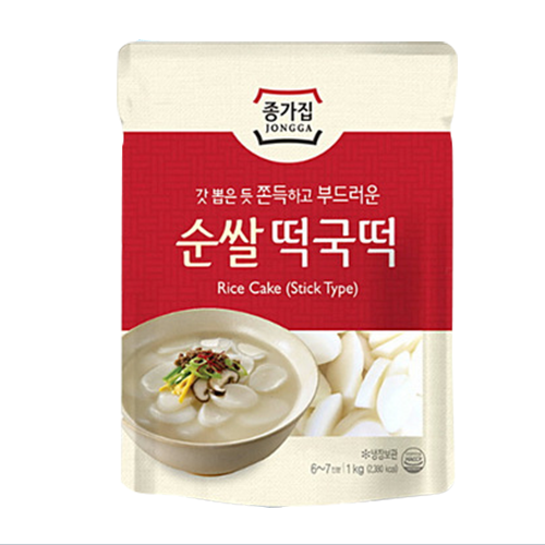 Jongga Rice Cake(Sliced)(1kg*5)
