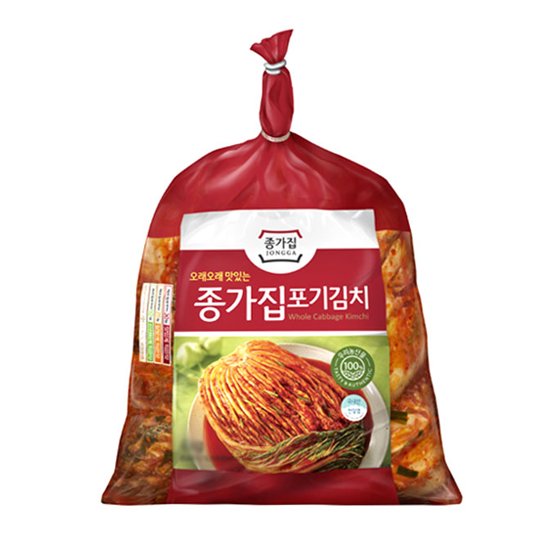Jongga Whole Cabbage Kimchi (3kg*4)