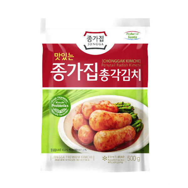 Jongga Pony-tail Radish Kimchi (500g*10)