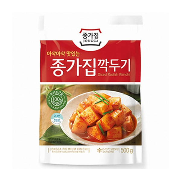 Jongga Cut Radish Kimchi (500g*10)