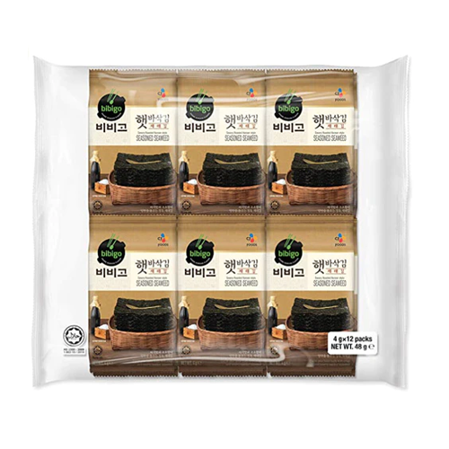 CJ Dried and Seasoned Laver (4g*12Pk*10)