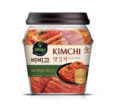 CJ Bibigo Plantable Sliced Kimchi - Jar (Vegan) (500G*6)