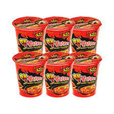 Samyang Stir-fried 2XSpicy Chicken Noodle Bowl (70g*6)