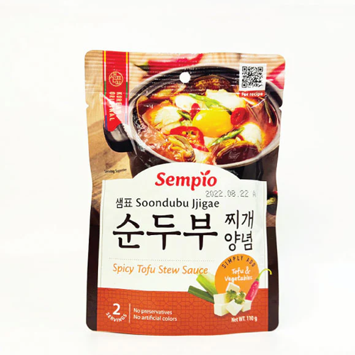 Sempio Soondubu Jjigae Sauce (110g*12ea*2)
