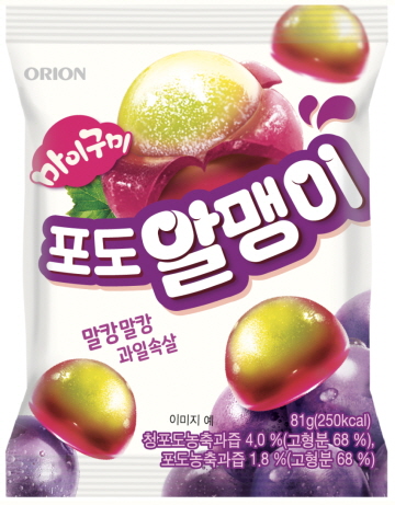 OrionGrape Egg Jelly (67g*10*4)