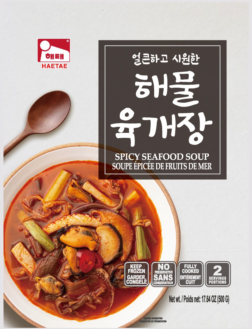 Haitai Spicy Seafood Soup (500g*12)