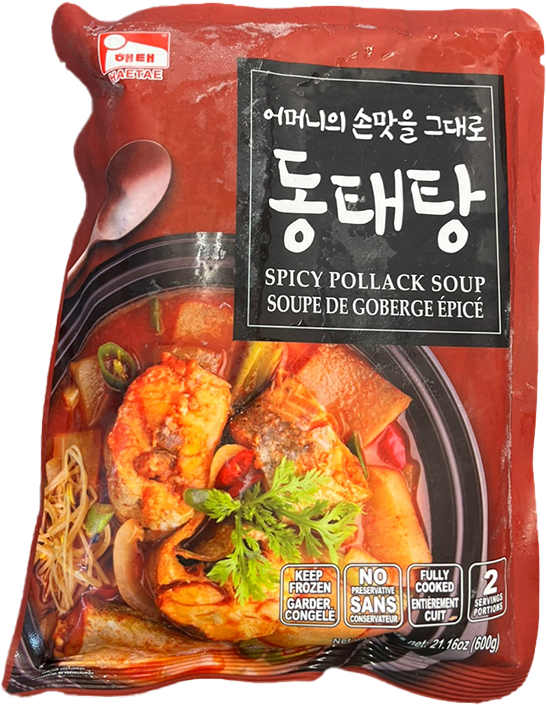 Haitai Spicy Pollack Soup (600g*12)