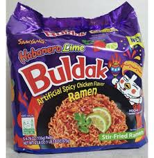 Samyang Habanero & Lime hot chicken flavour ramen multi (130g*5Pk*8)