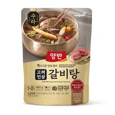 DONGWON Retorted Beef Rib Soup sith Korean Ginseng(460g*20)