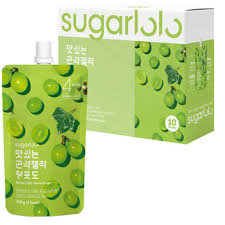 Sugarlolo Konjac Jelly Green Grape(150g*10p)*4