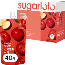 Sugarlolo Konjac Jelly Apple(150g*10p)*4
