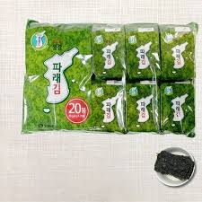 Sunggyung Seasoned Sliced Green Laver(4g*20ea)*5pk