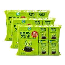 Sunggyung Avocado Yummy Laver(4g*16ea)*8