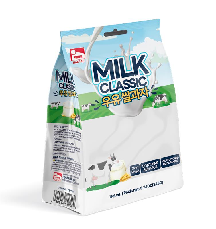 Haetai Milk Classic Rice Snack(240g*16)