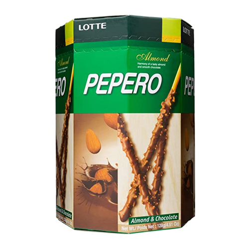 Lotte Almond Pepero Multi (128G*9)