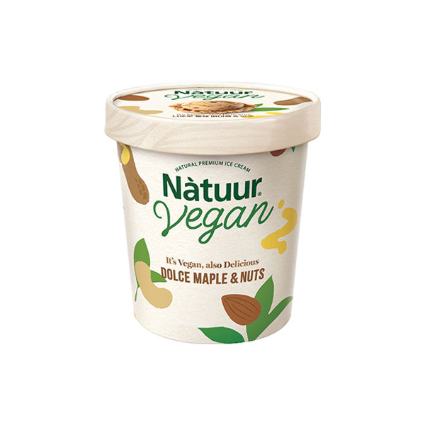 Lotte Natuur Dolce Maple Nuts(PINT)(474ml*8)