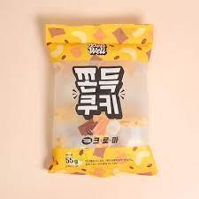 GS25 YOUUS Jjeodeuk Cookie CAFÉ(Lotus&Marshmallow)(55g*10)