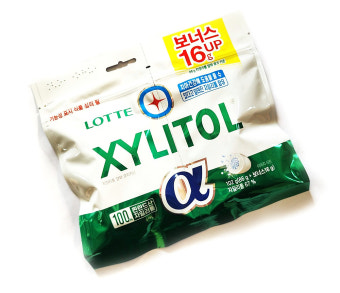 Lotte Xylitol Alpha Original Refill(102g*12pk)*2