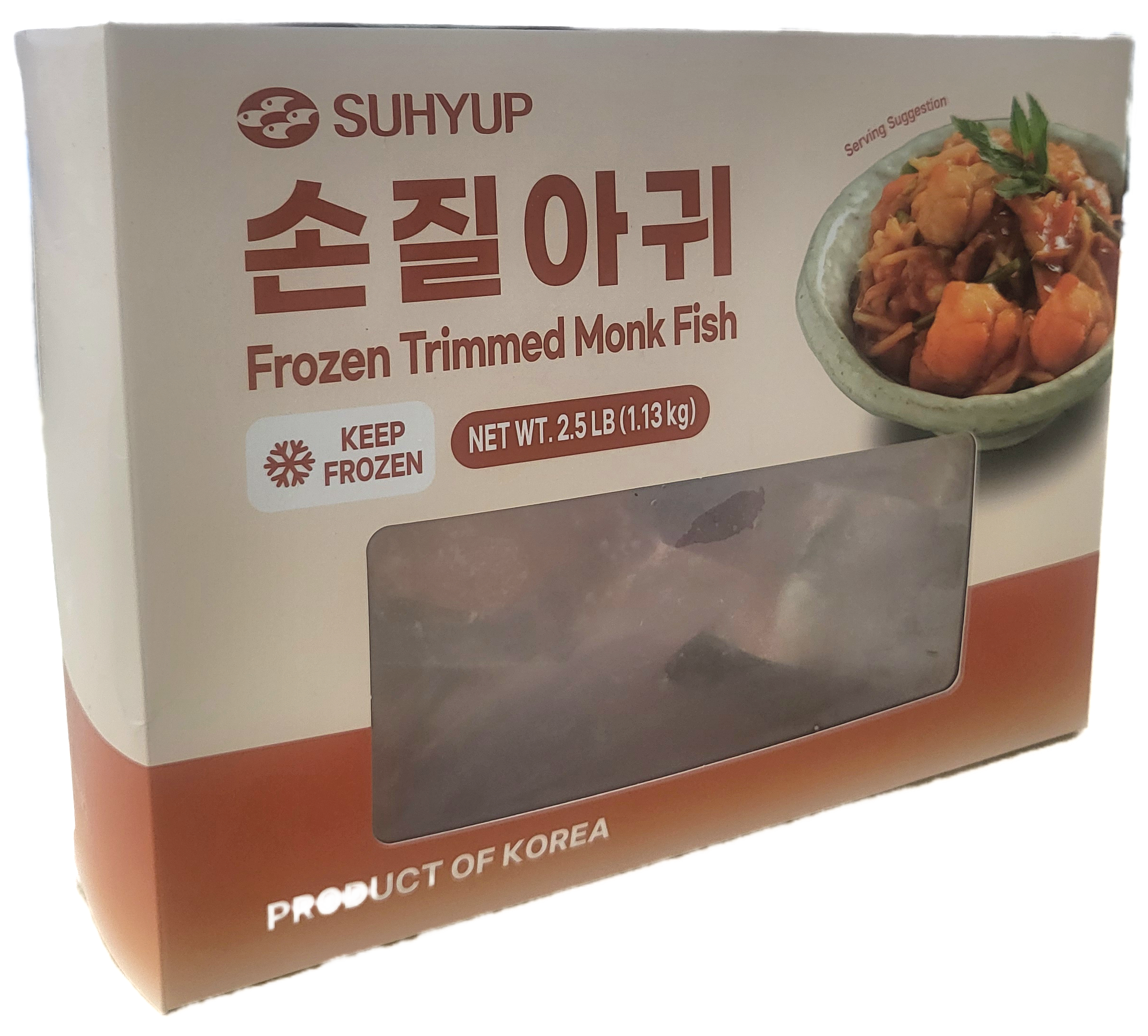 Suhyup Frozen Trimmed Monk Fish(1.13kg*10)