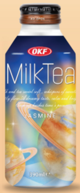 OKF Milk Tea(Jasmine)(390ml*20)