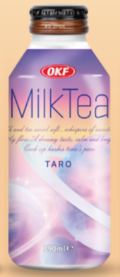 OKF Milk Tea(Taro)(390ml*20)